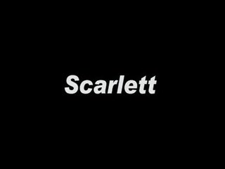 Scarlett redes de pesca brick parede