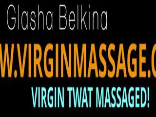 Glasha belkina, фантастичен примамлив девица лесбийки масаж