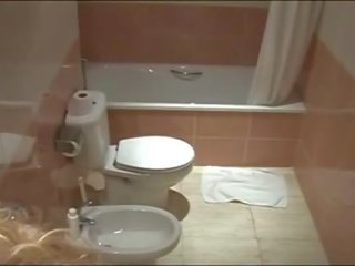 Ukryty camara piękno łazienka masturbacja
